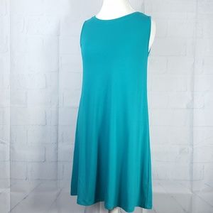 NWT Hilary Radley Womens M Blue Lagoon Dress